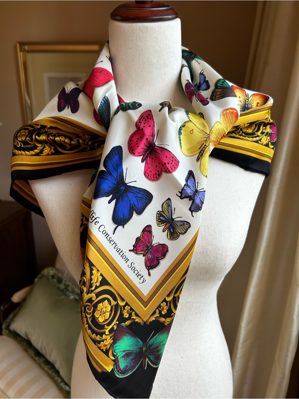 Carlisle for the Wildlife Conservation Society Butterfly Scarf